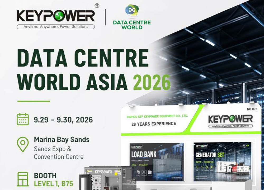  Sluit je aan bij KEYPOWER op Data Centre World Asia 2026 in Singapore! 