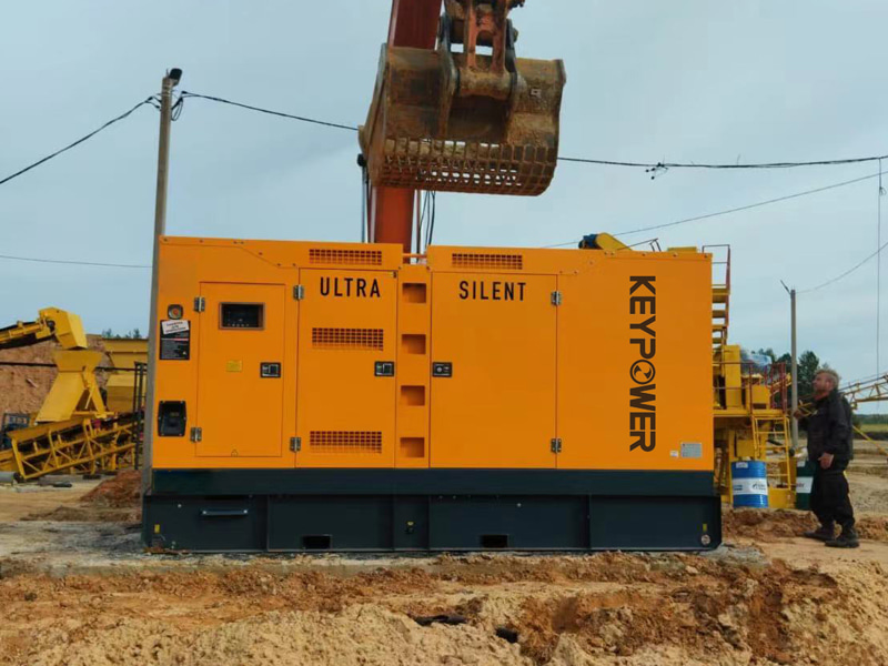KEYPOWER 500kVA WEICHAI-generator in Rusland