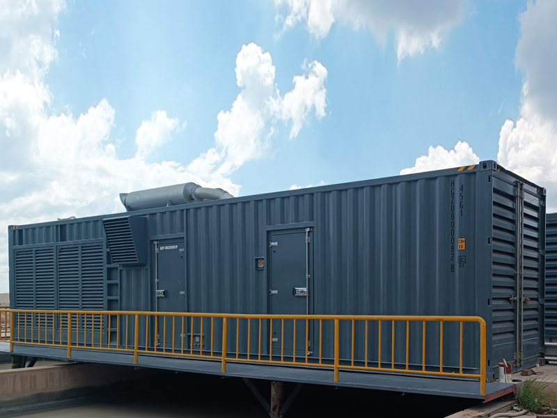 2000kVA WEICHAI-dieselgenerator in Zuid-Afrika